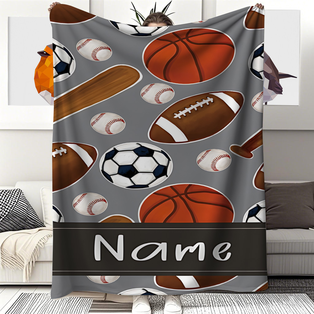 Sports Equipment And Names - 1 معدات رياضية ببطانية ذات اسم