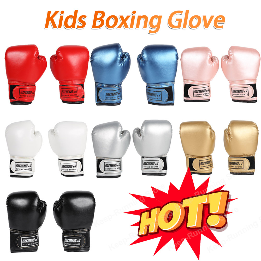 Boxing Glove Set - أطفال قفازات ملاكمة جونيور قفازات حقيبة