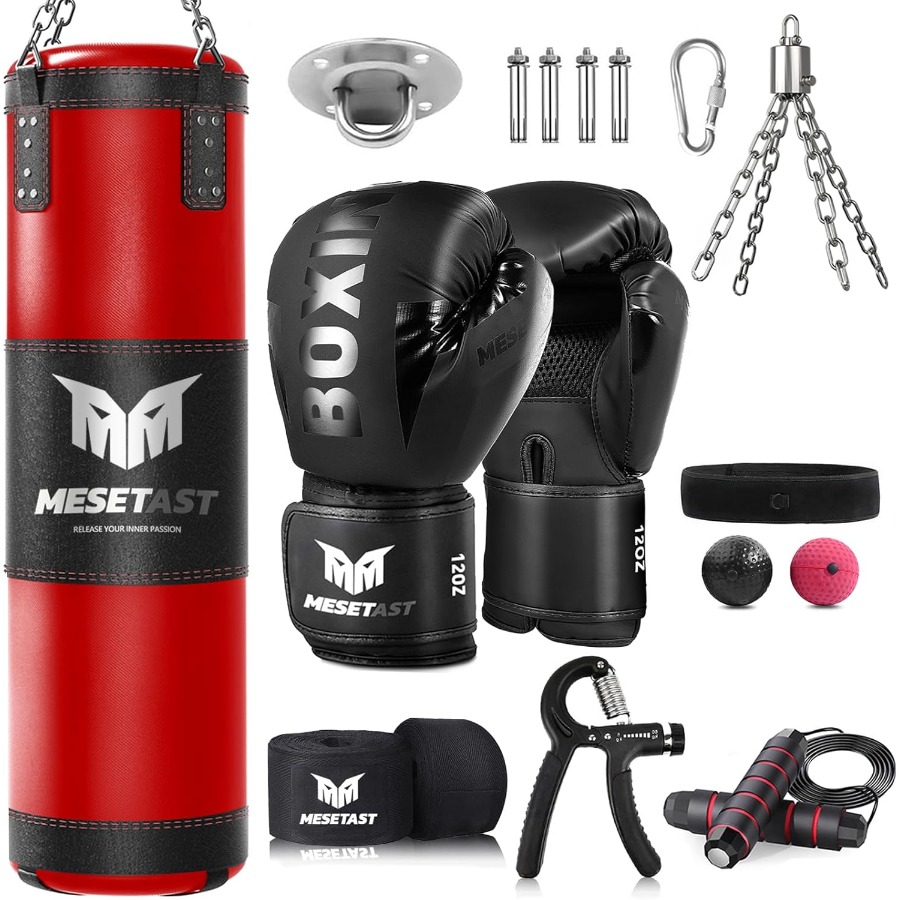 Boxing Glove Set - مجموعة أكياس اللكم الثقيلة بطول 4