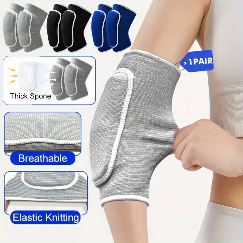 زوج من واقيات المرفق المرنة ال - مراجعة Volleyball Knee Pad وسعره