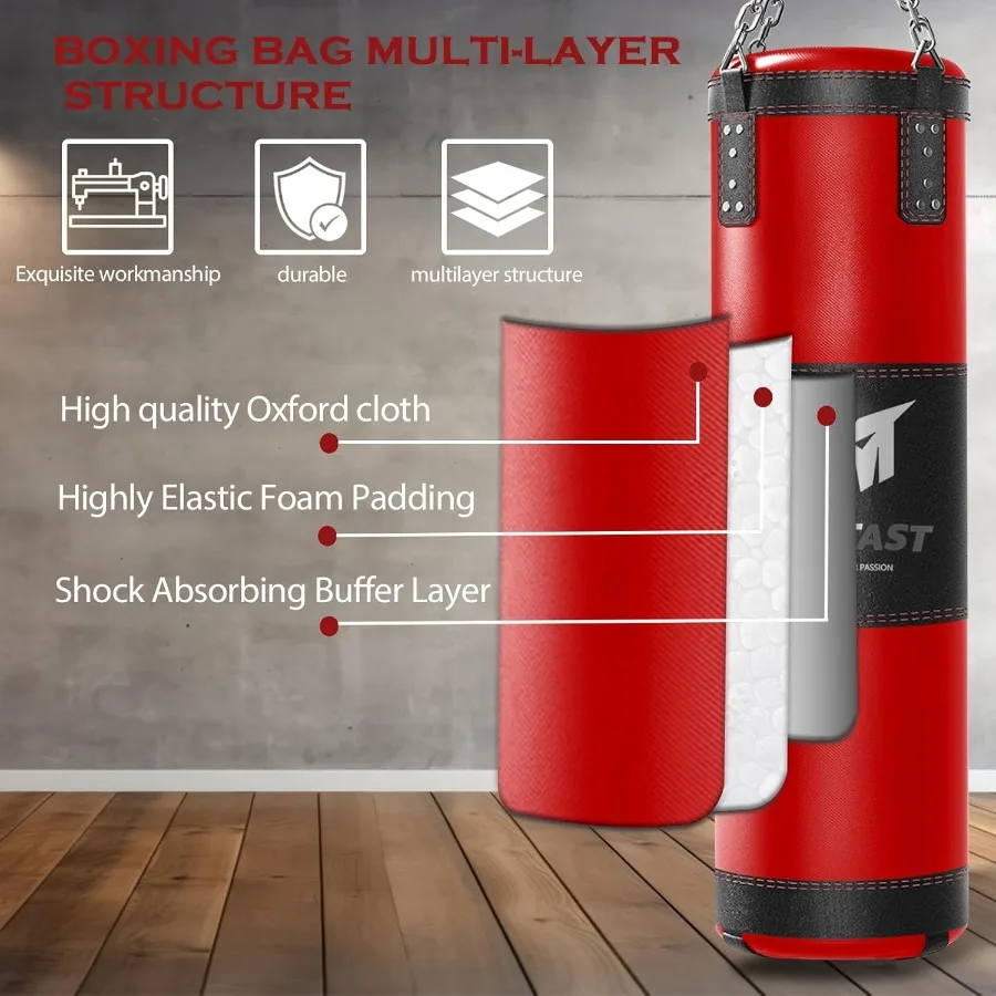 مجموعة أكياس اللكم الثقيلة بطو - مراجعة Boxing Glove Set وسعره