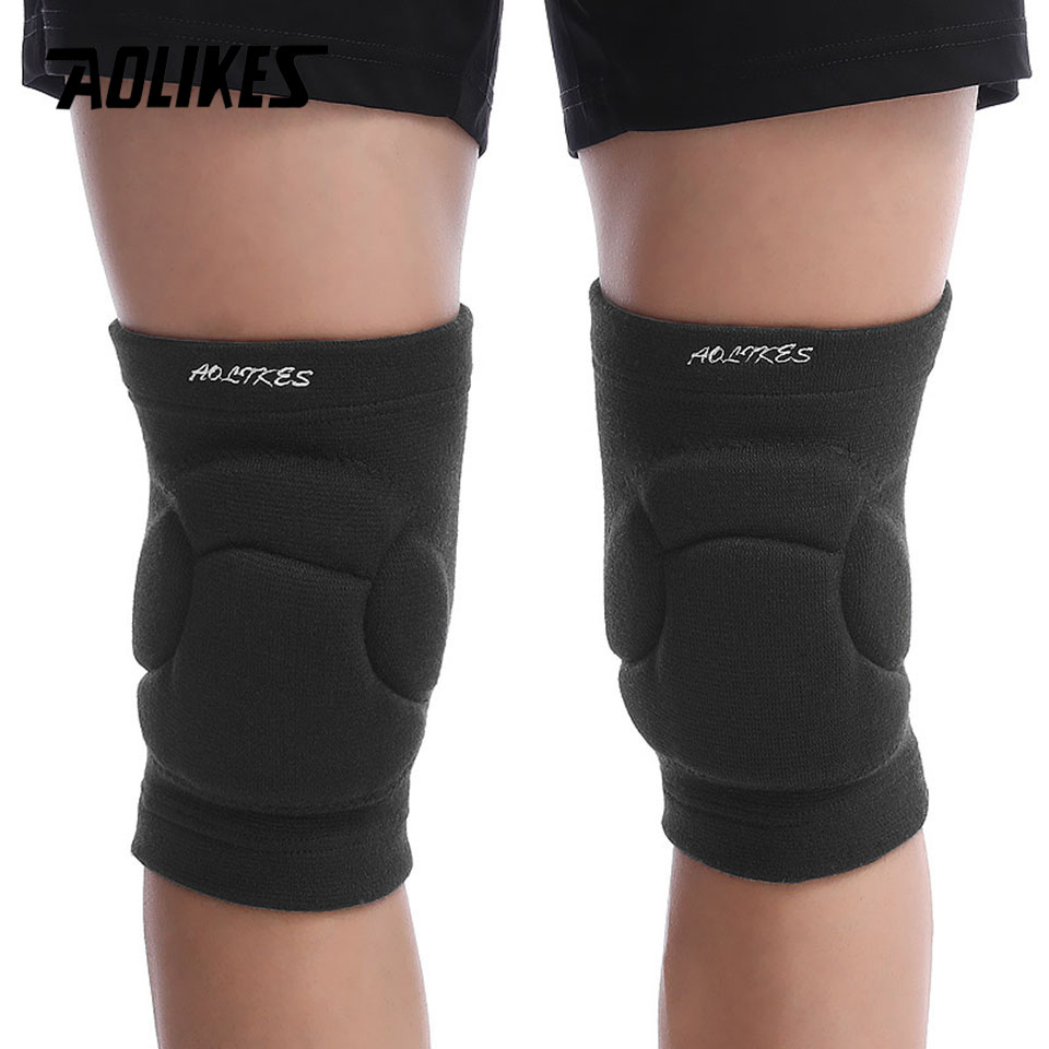 AOLIKES 1 زوج الرياضة سماكة من - مراجعة Volleyball Knee Pad وسعره